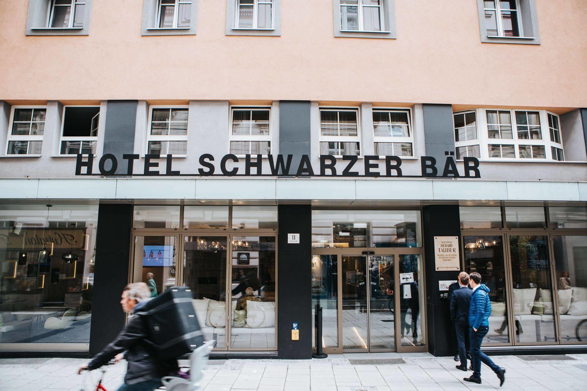 Hotel Schwarzer Bar Linz Exterior photo